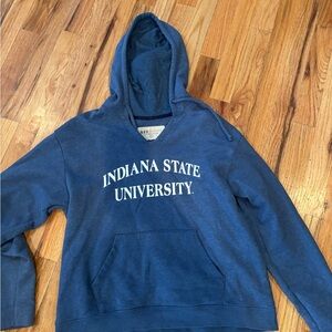 Blue Indiana State University Hoodie